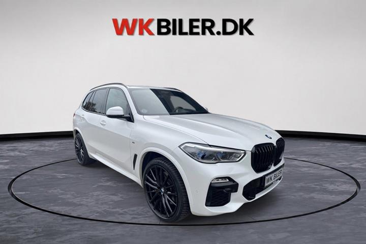 Hvid BMW X5 fra 2020