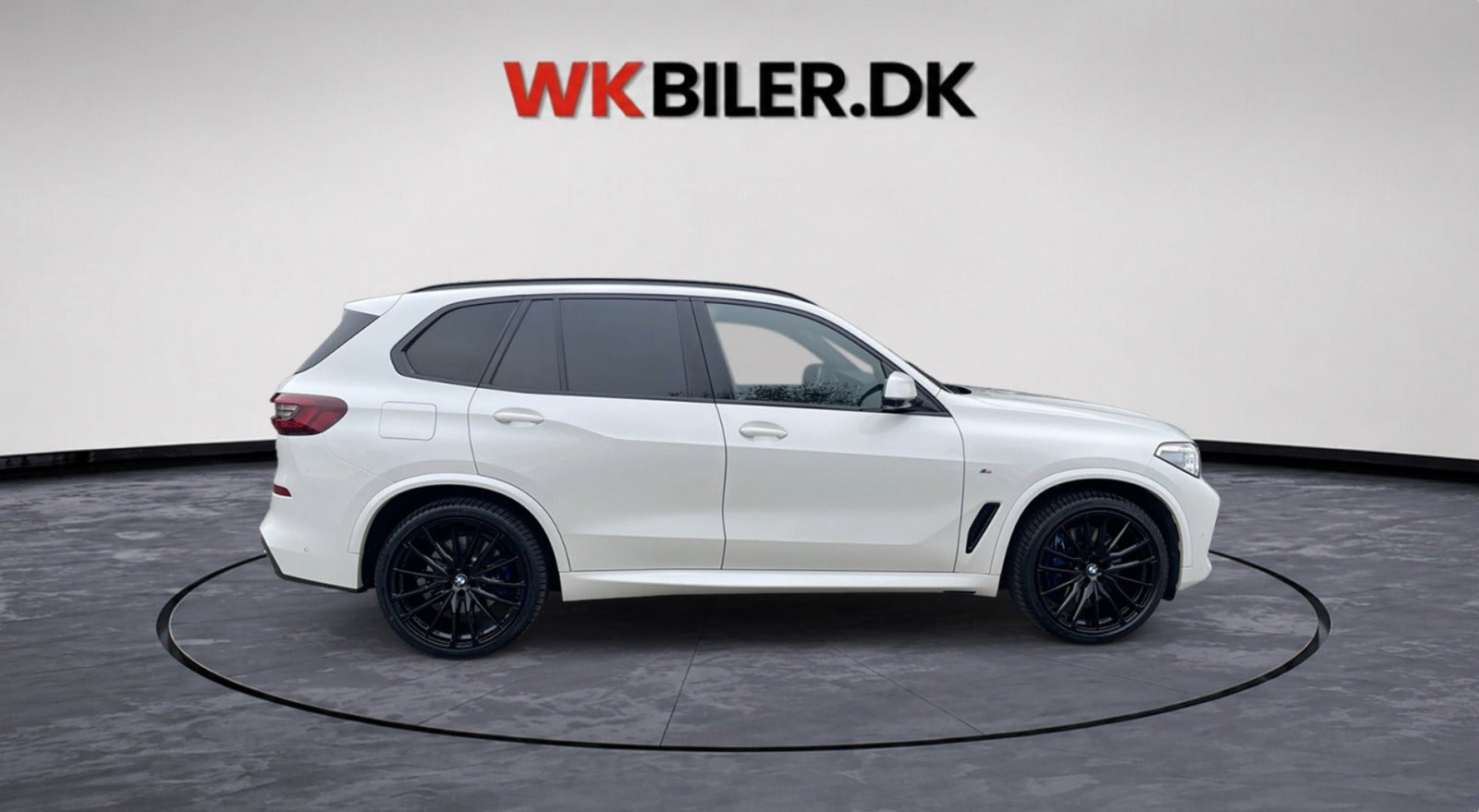 Hvid BMW X5 fra 2020
