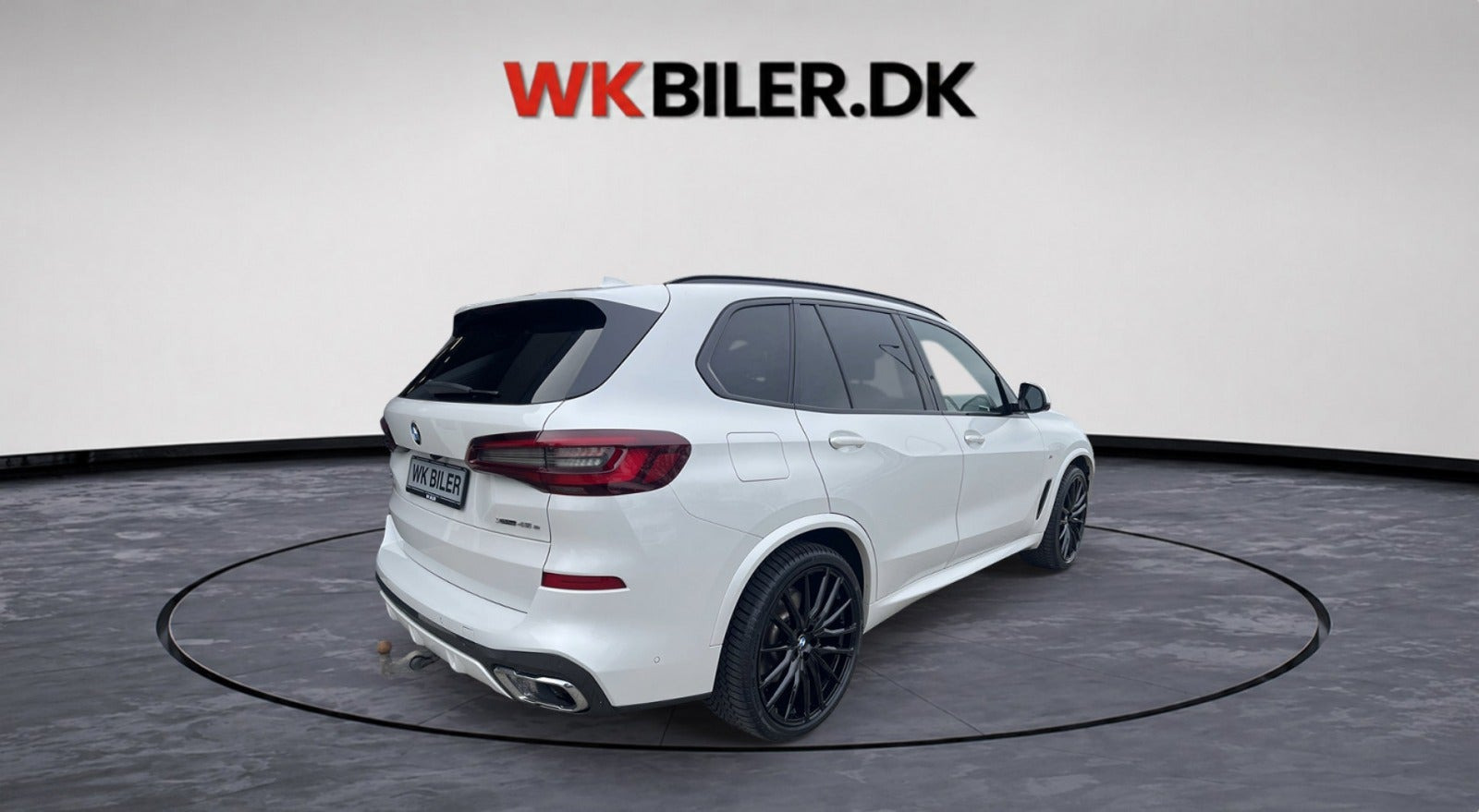 Hvid BMW X5 fra 2020