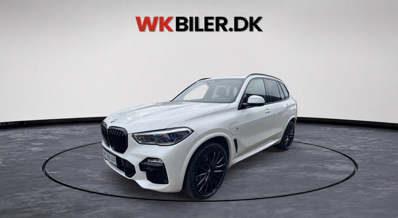 Hvid BMW X5 fra 2020