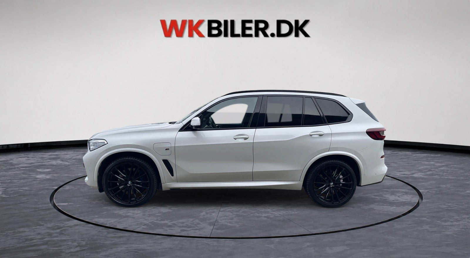 Hvid BMW X5 fra 2020