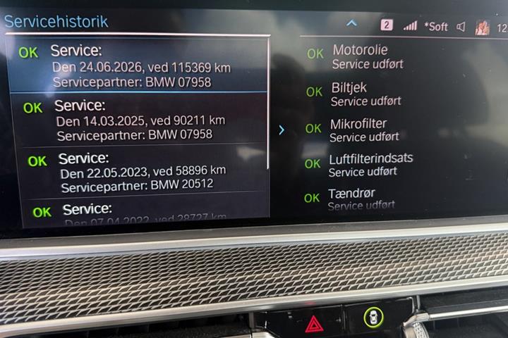 Hvid BMW X5 fra 2020