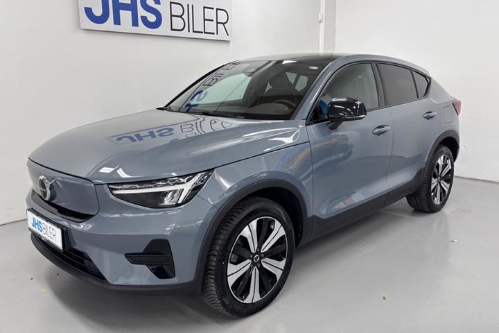 Grå Volvo C40 fra 2022