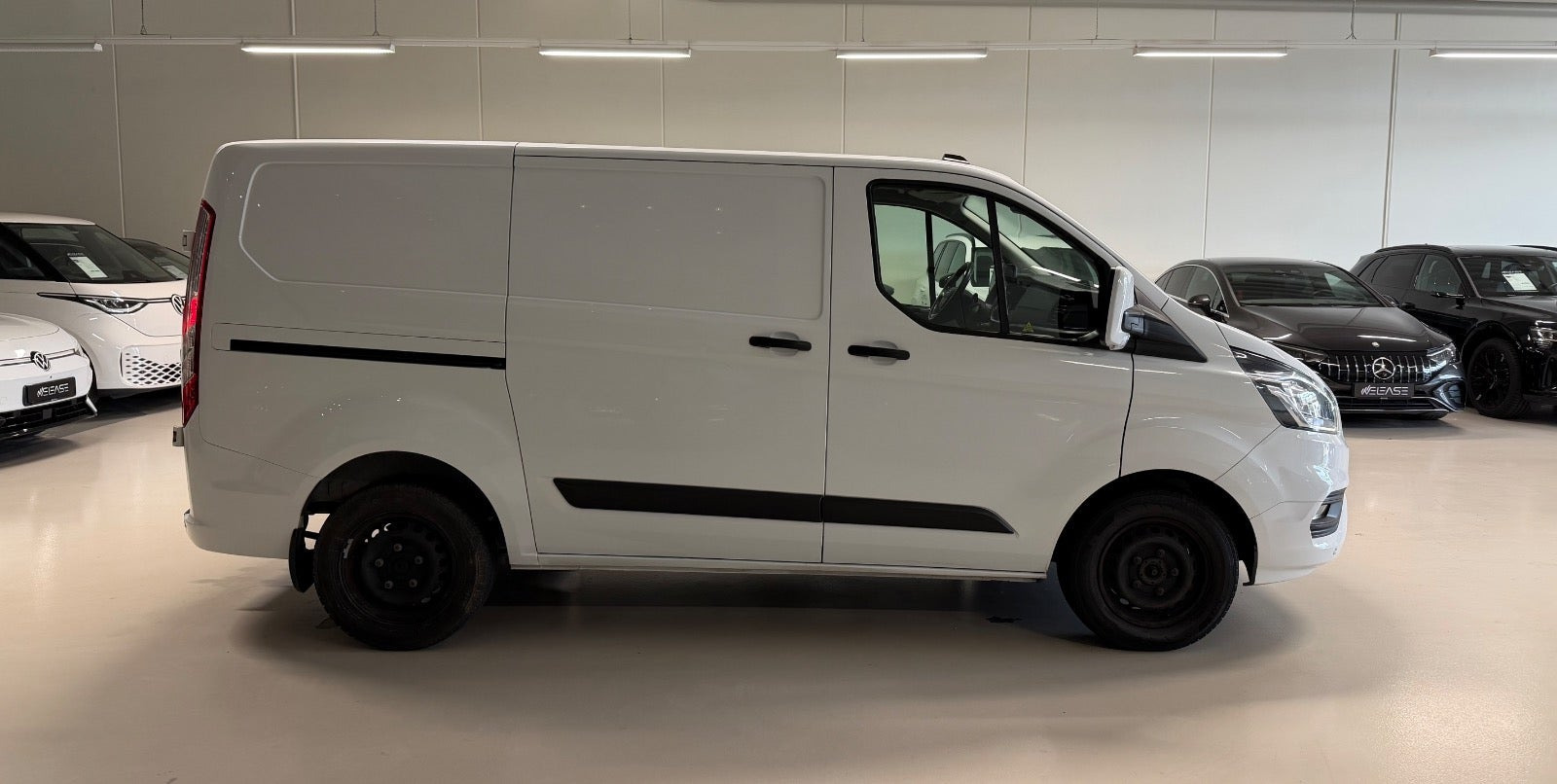 Hvid Ford Transit Custom 300 L1 fra 2021