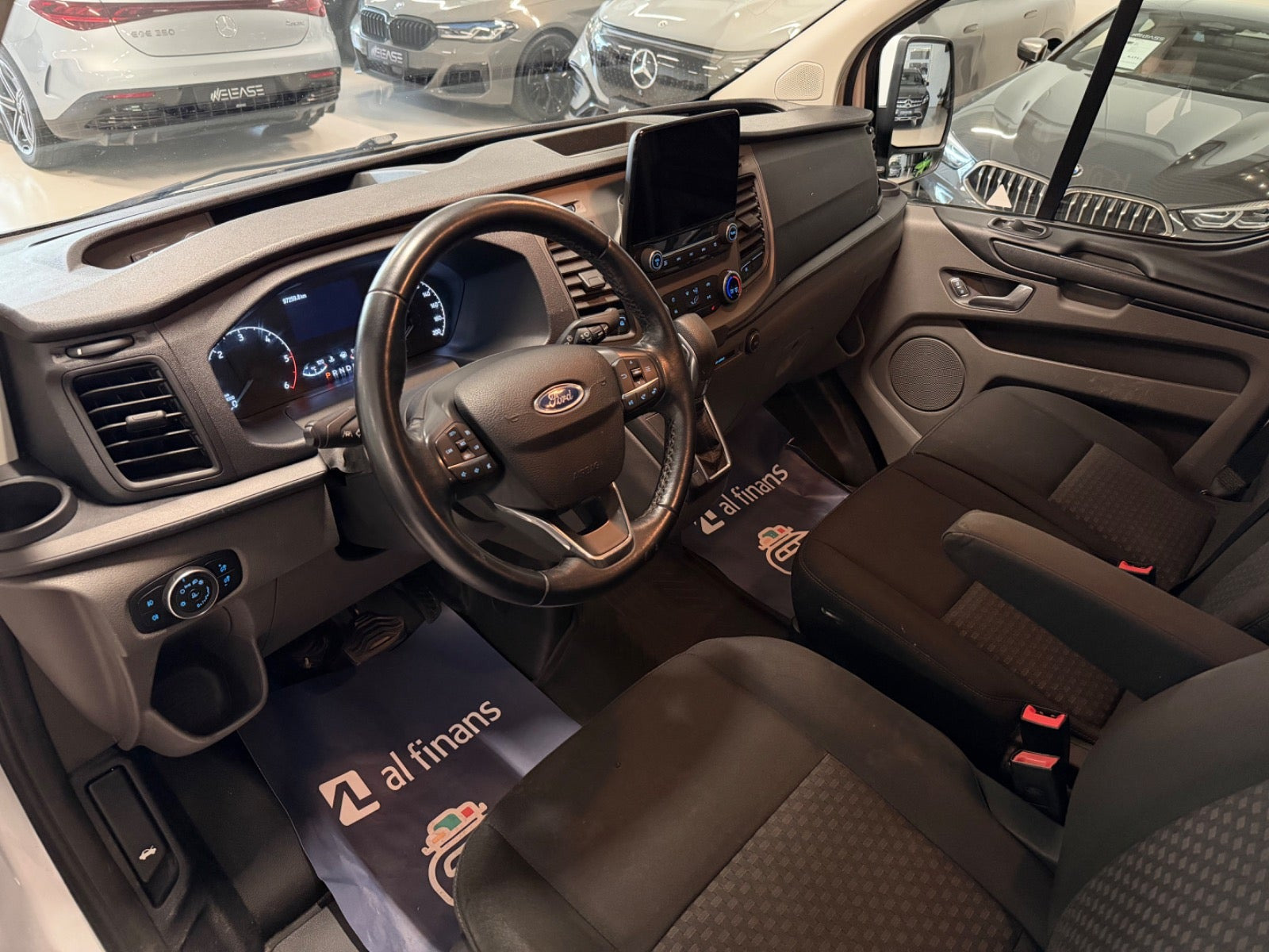 Hvid Ford Transit Custom 300 L1 fra 2021