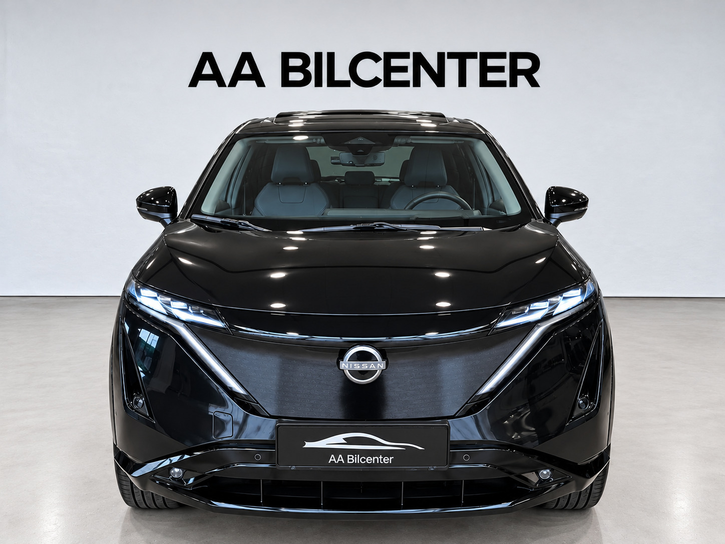 Grøn Nissan Ariya fra 2024