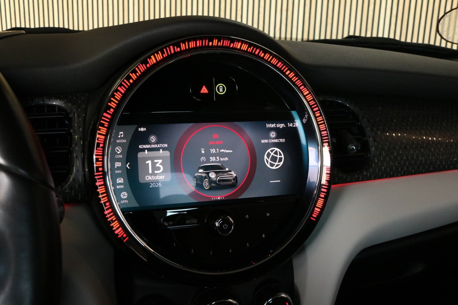 Sort Mini Cooper SE fra 2022