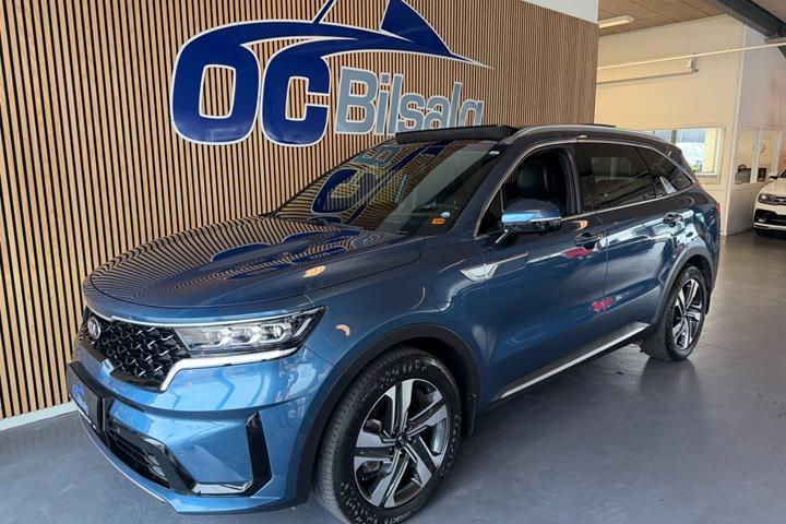 Blå Kia Sorento fra 2021