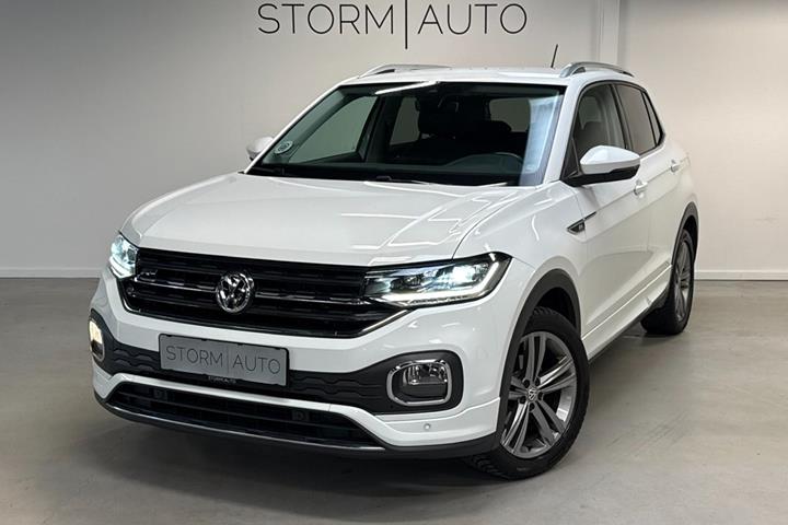 Hvid VW T-Cross fra 2019