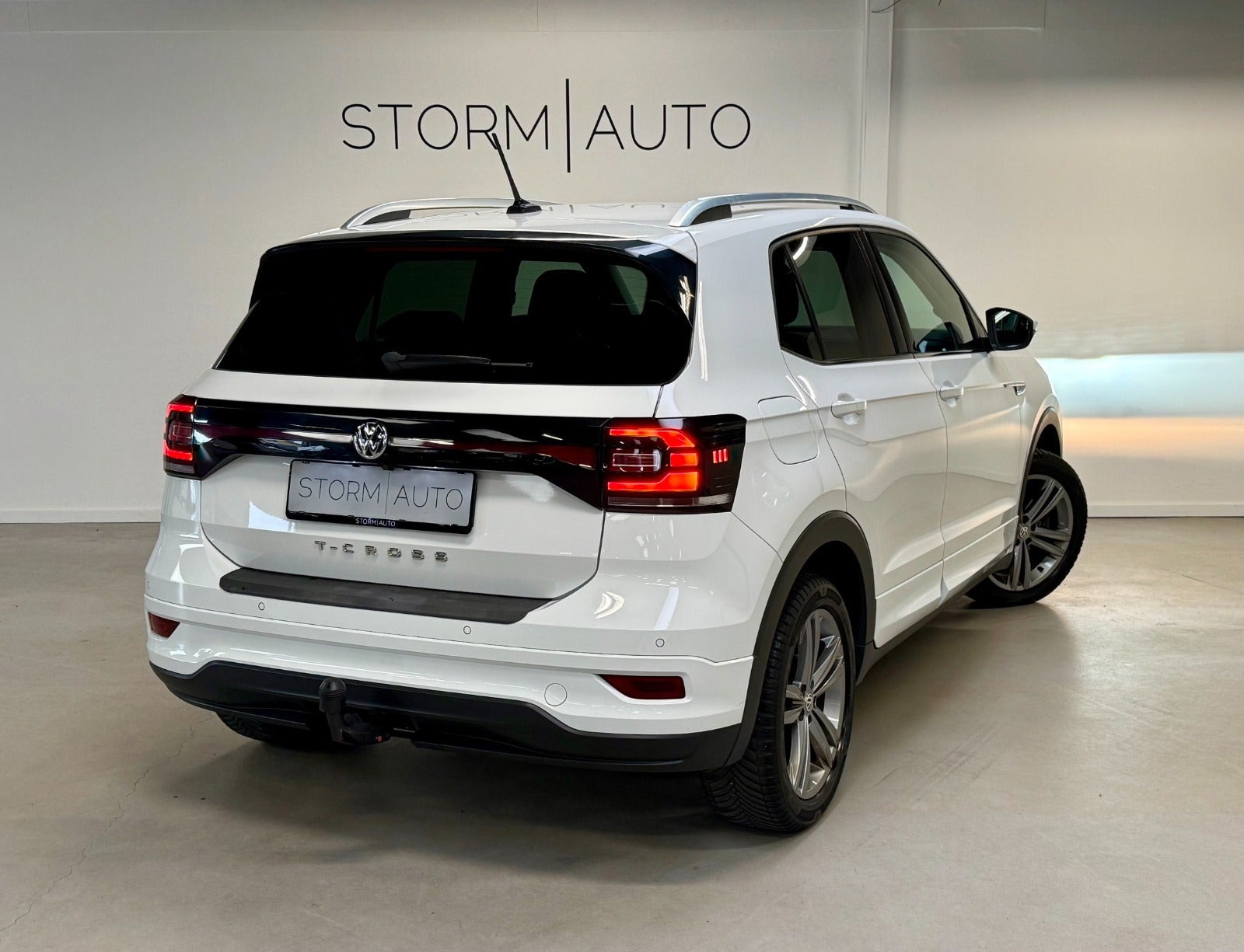 Hvid VW T-Cross fra 2019