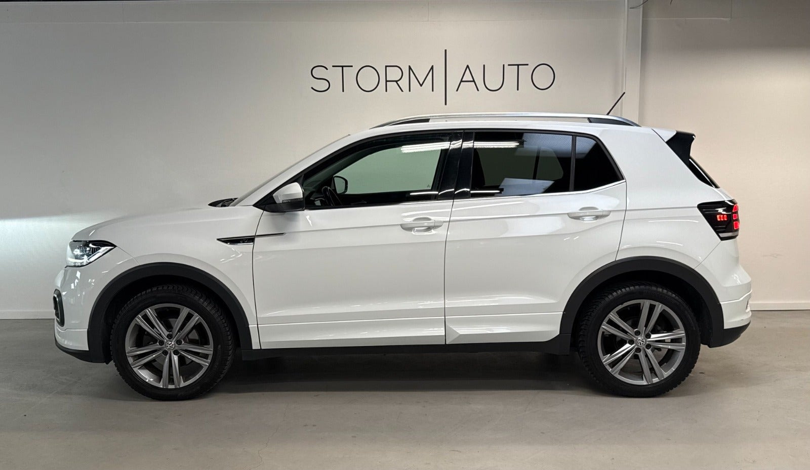 Hvid VW T-Cross fra 2019