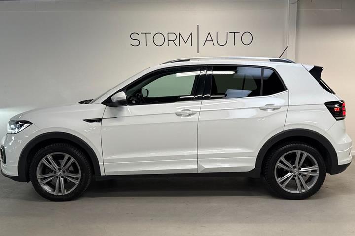 Hvid VW T-Cross fra 2019