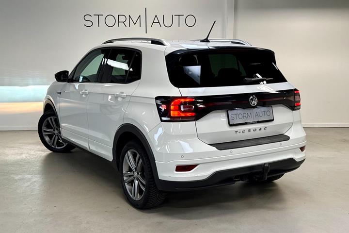 Hvid VW T-Cross fra 2019