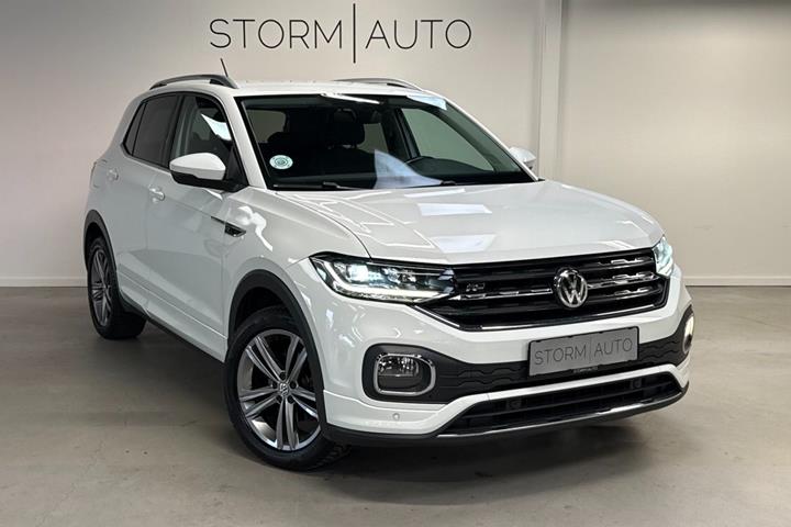 Hvid VW T-Cross fra 2019