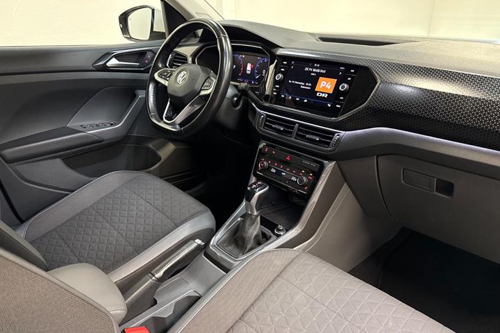 Hvid VW T-Cross fra 2019