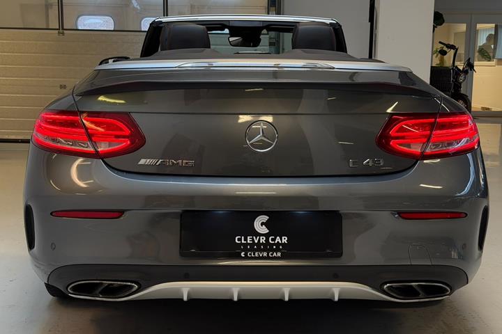 Sølv Mercedes C43 fra 2018
