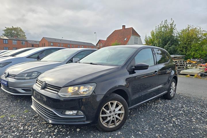 Sort VW Polo fra 2016
