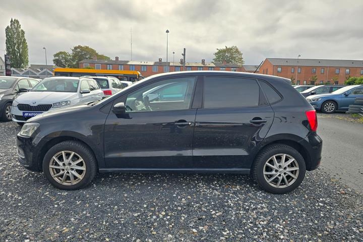 Sort VW Polo fra 2016