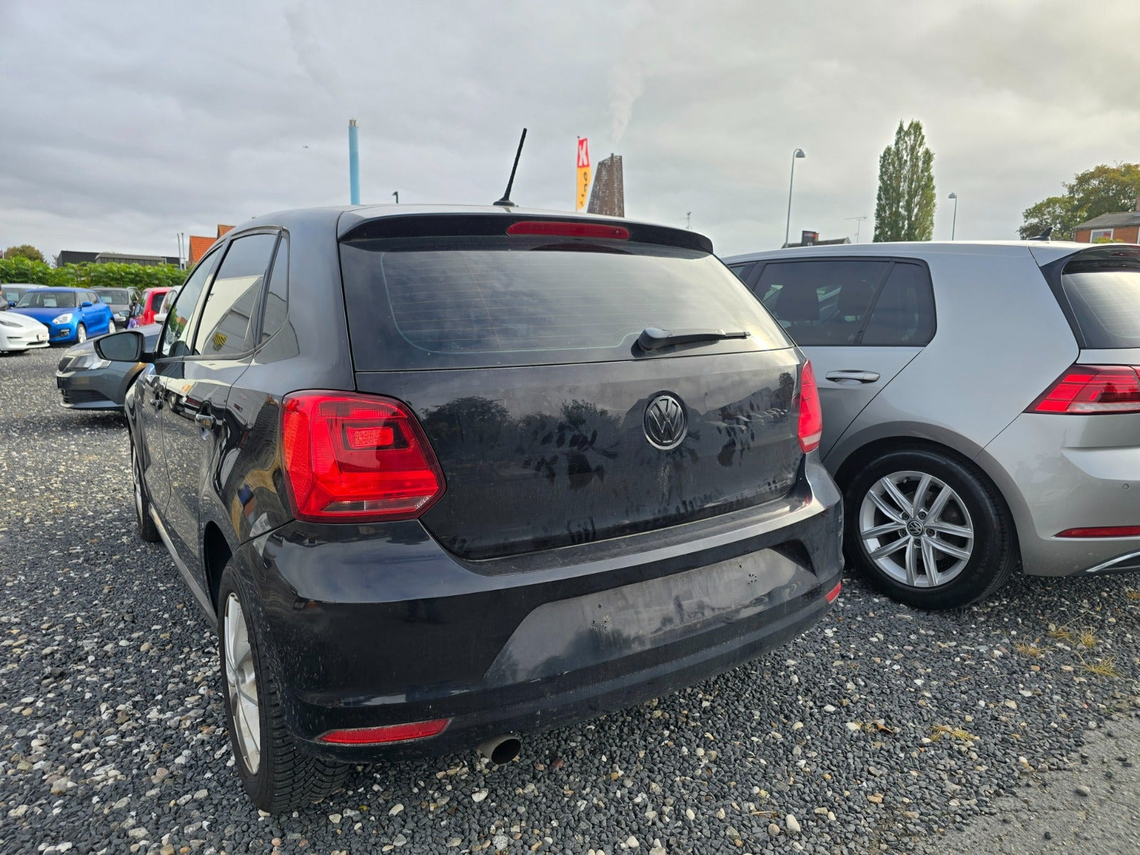 Sort VW Polo fra 2016
