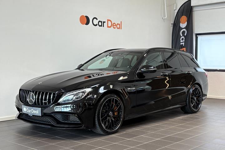 Sort Mercedes C63 fra 2017
