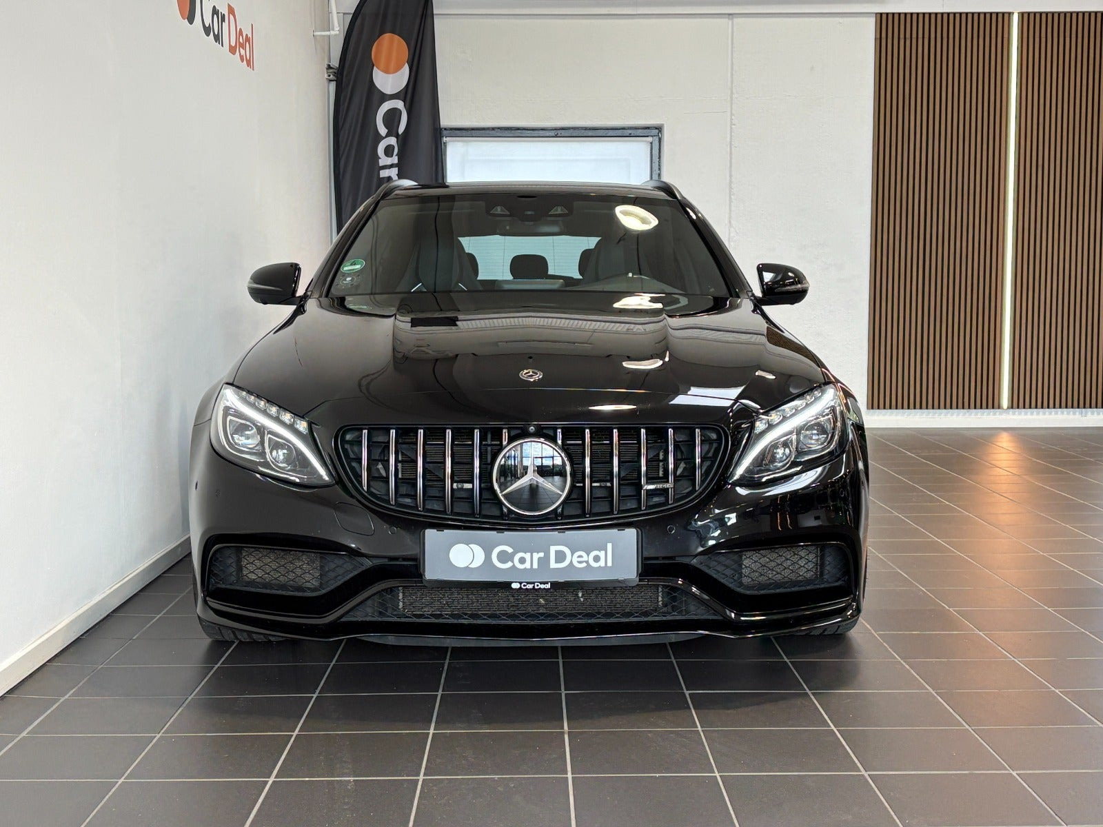 Sort Mercedes C63 fra 2017