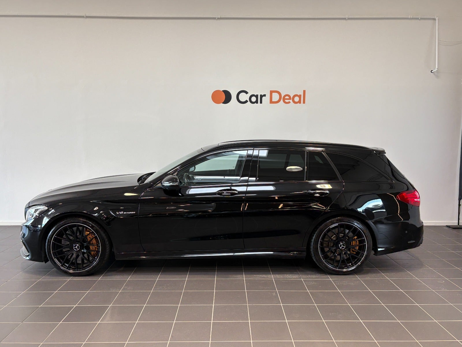 Sort Mercedes C63 fra 2017