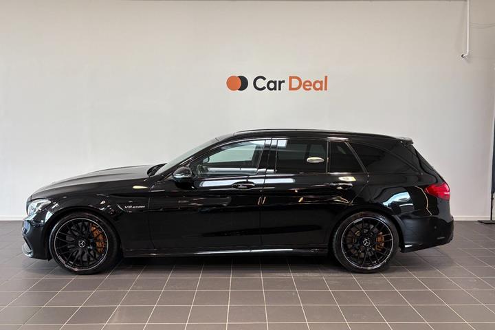 Sort Mercedes C63 fra 2017