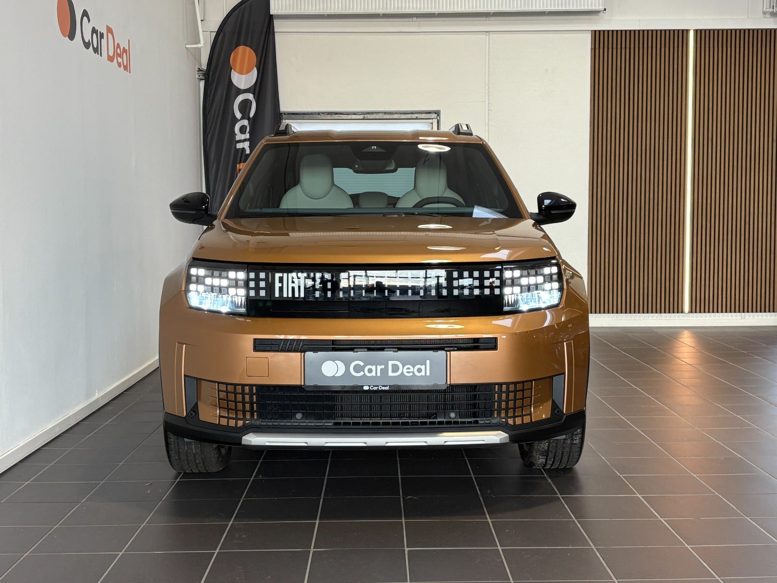 Orange Fiat Grande Panda fra 2026