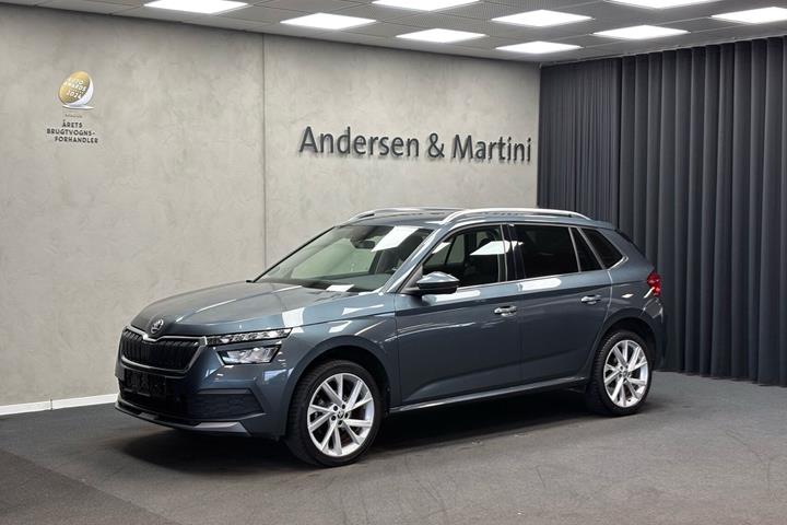 Grå Skoda Kamiq fra 2021