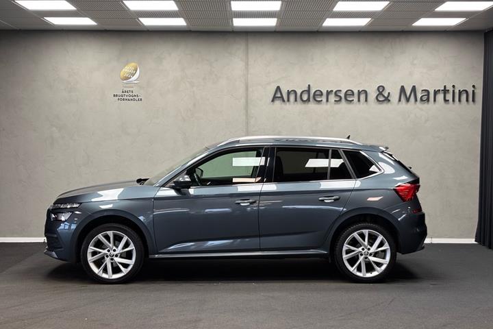 Grå Skoda Kamiq fra 2021