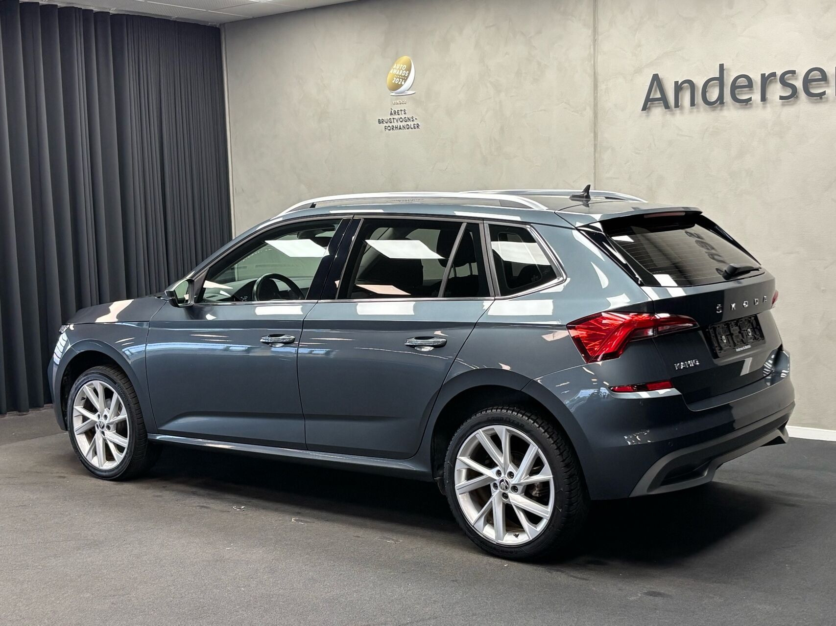 Grå Skoda Kamiq fra 2021