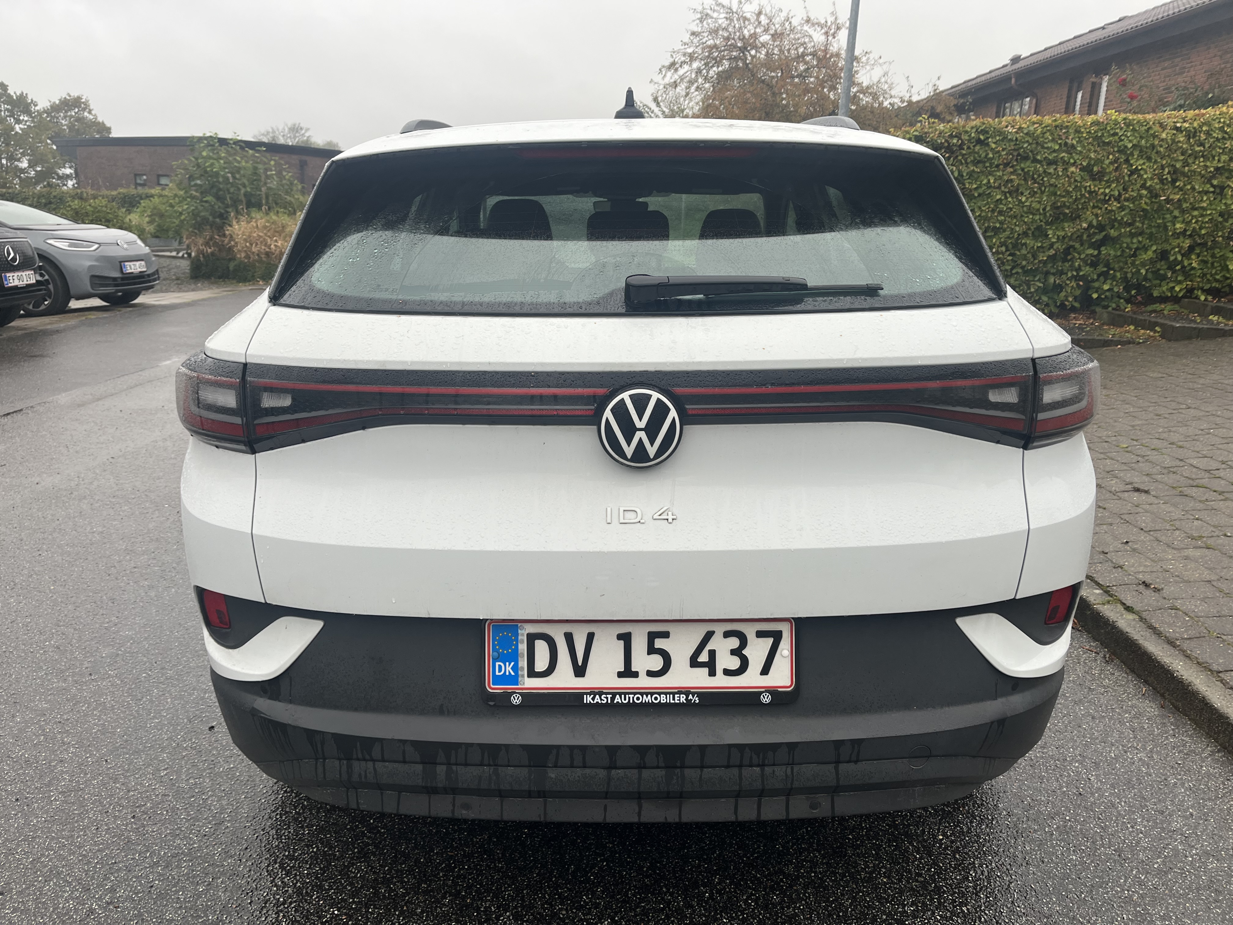 Hvid VW ID.4 fra 2021