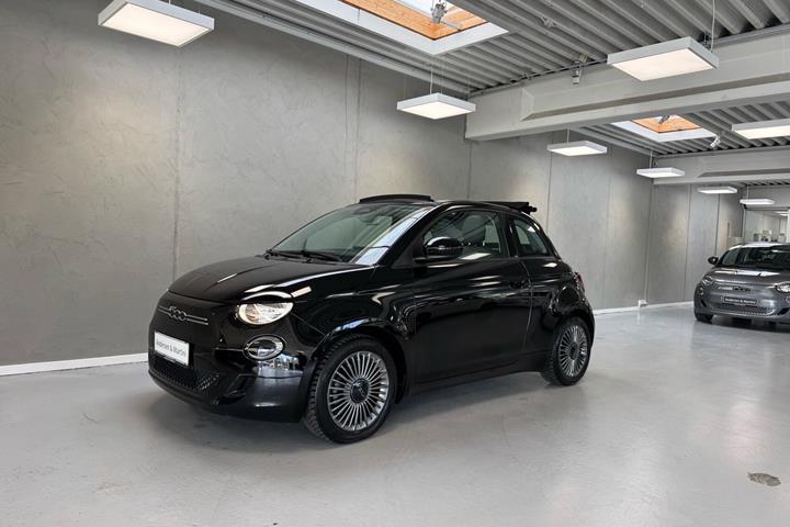 Sort Fiat 500e fra 2023