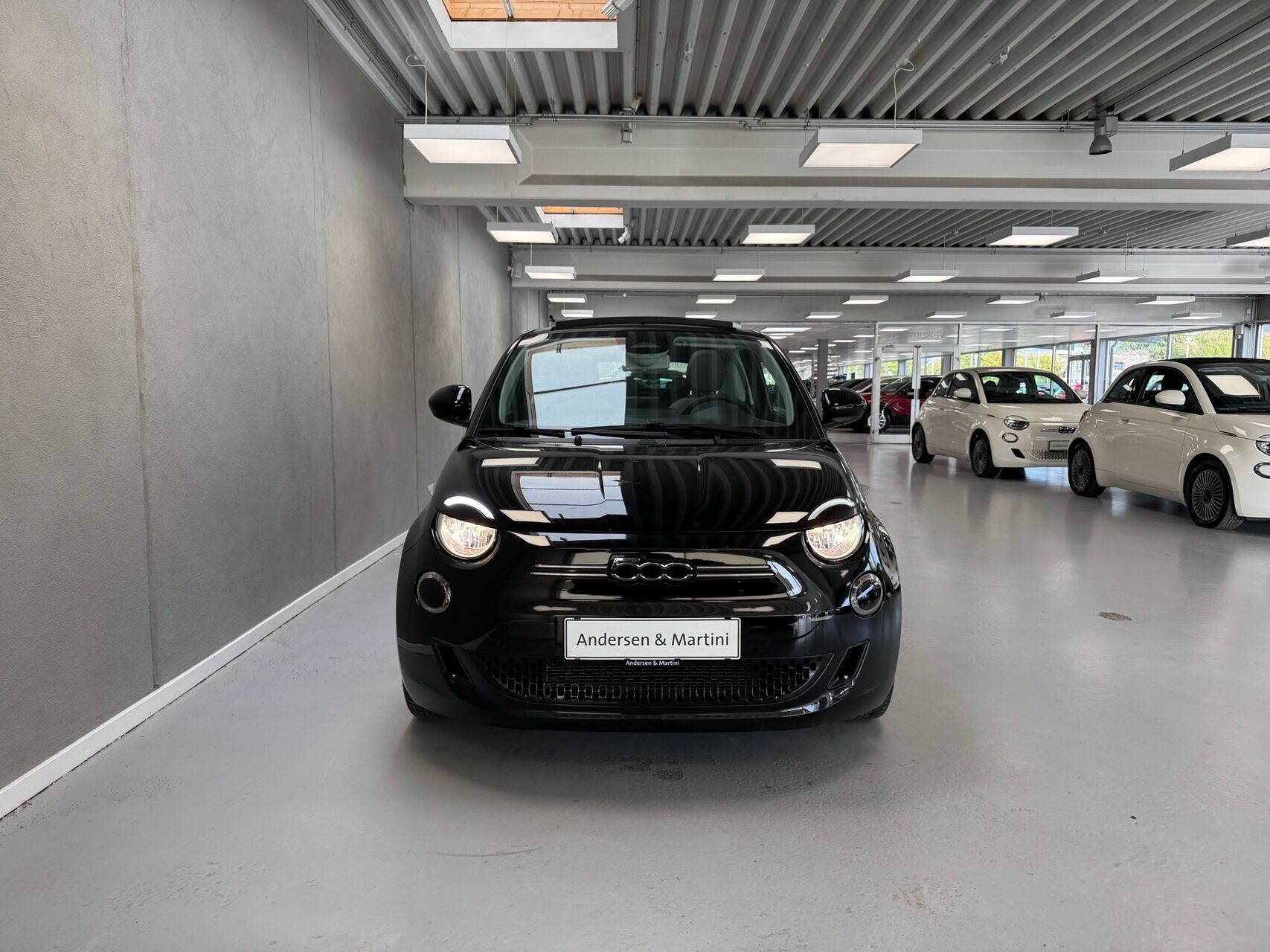 Sort Fiat 500e fra 2023