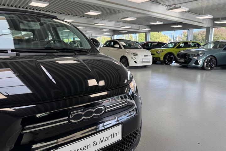 Sort Fiat 500e fra 2023