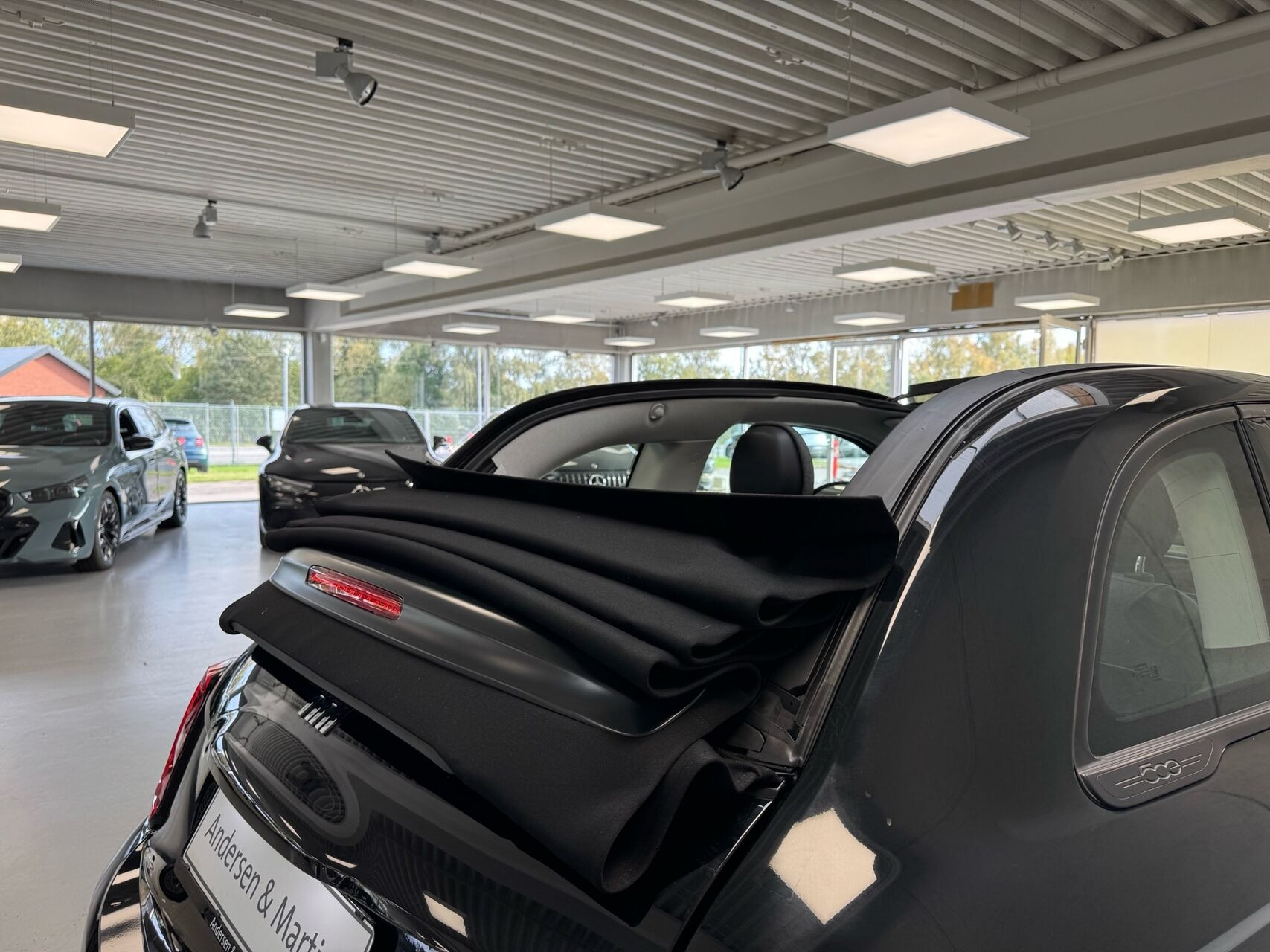 Sort Fiat 500e fra 2023