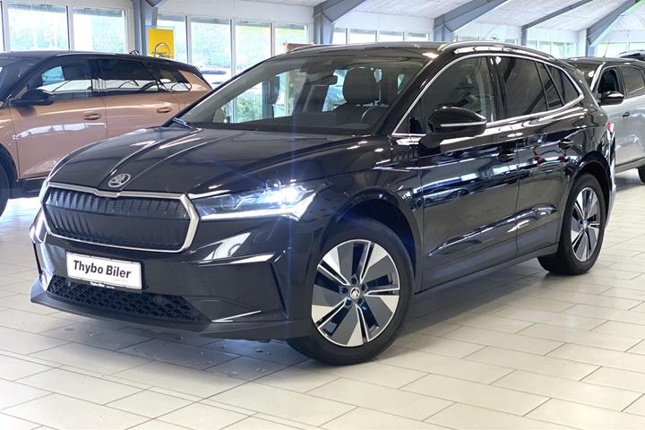 Sort Skoda Enyaq fra 2023