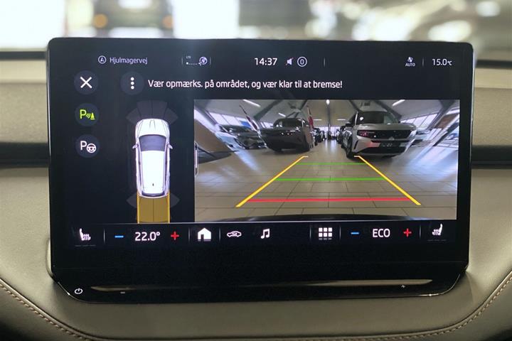 Sort Skoda Enyaq fra 2023