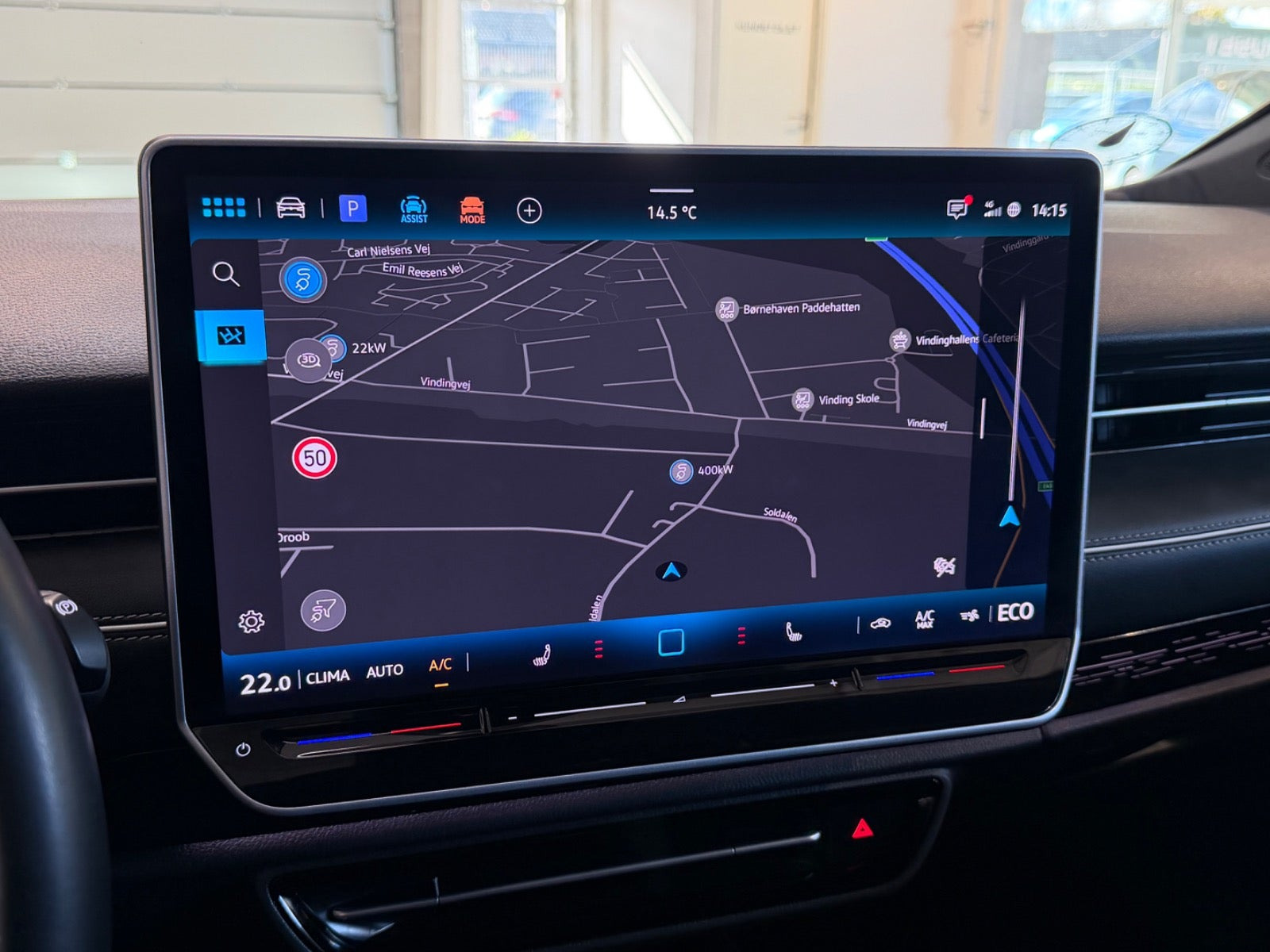 Blå VW ID.7 fra 2026