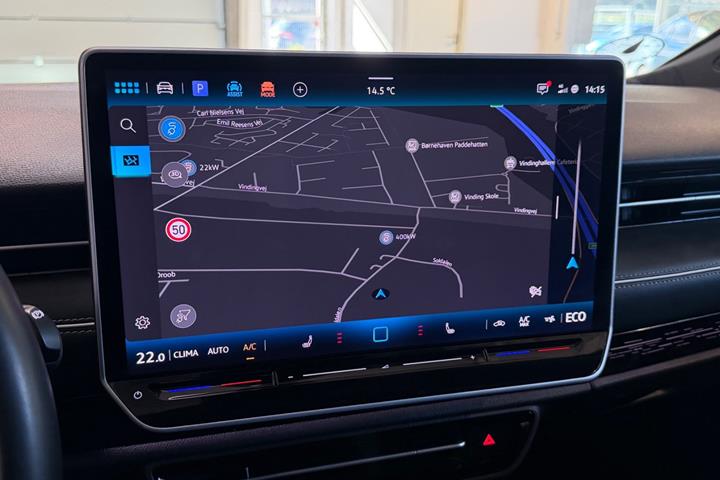 Blå VW ID.7 fra 2026