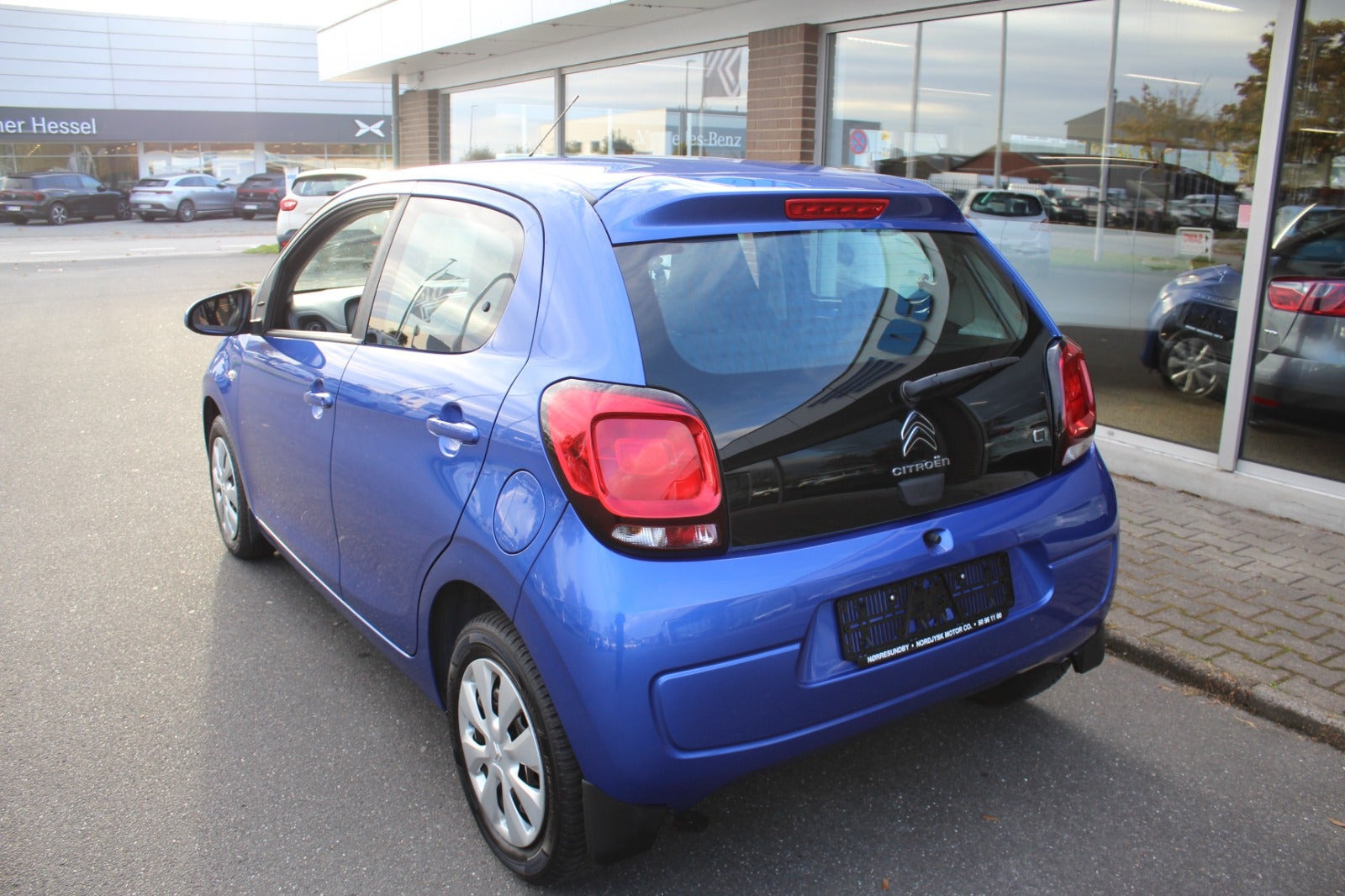 Blå Citroën C1 fra 2019