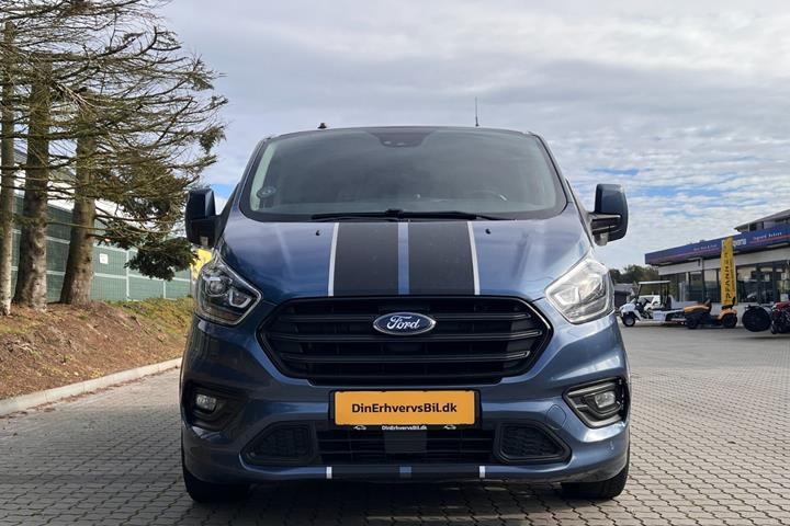 Blå Ford Transit Custom 320 L1 fra 2021