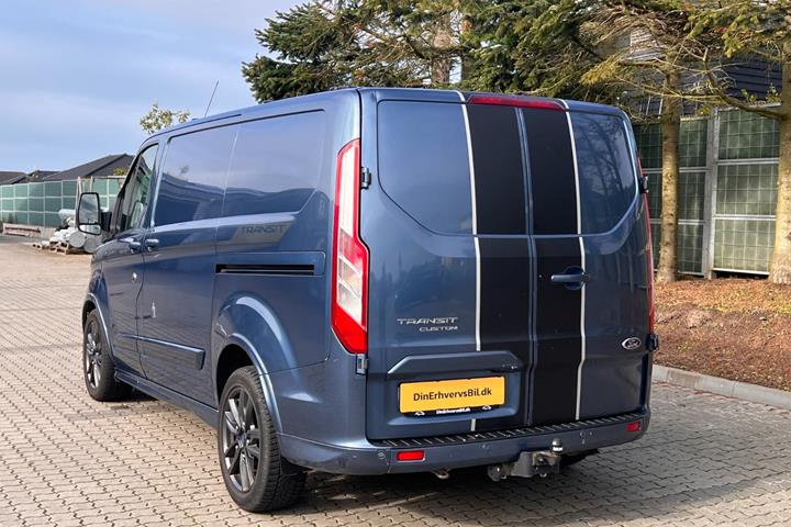 Blå Ford Transit Custom 320 L1 fra 2021