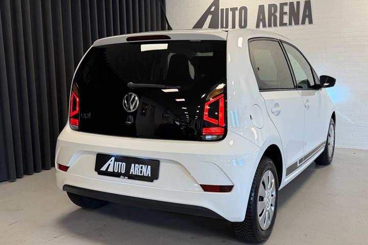 Hvid VW UP! fra 2018