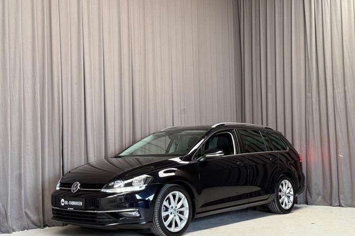 Sort VW Golf VII fra 2019