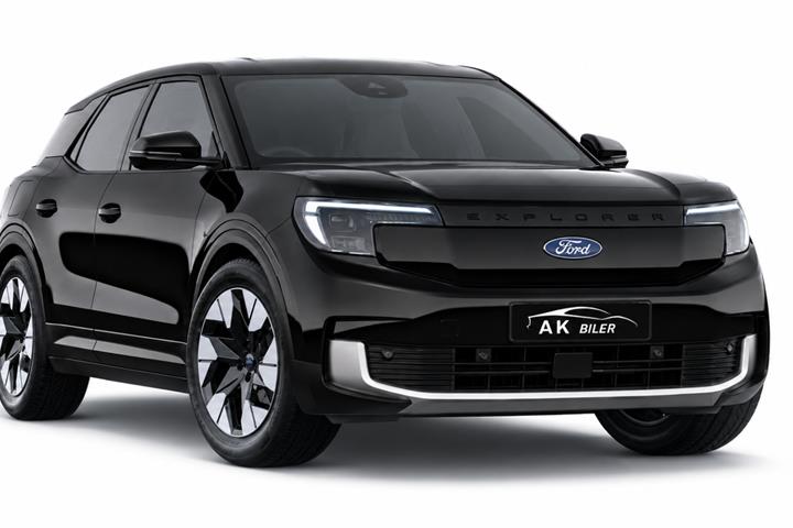 Sort Ford Explorer fra 2026