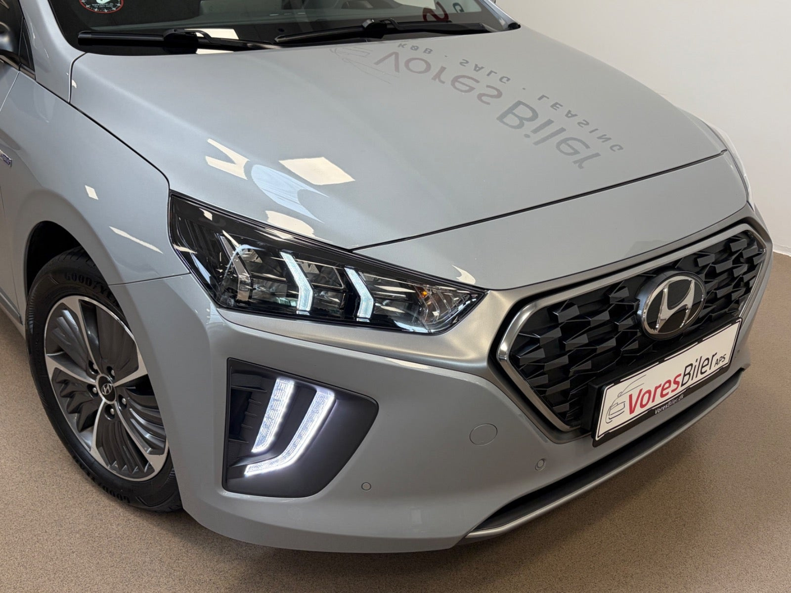 Sølv Hyundai Ioniq fra 2020