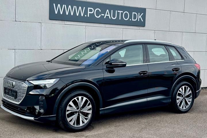 Sort Audi Q4 e-tron fra 2024