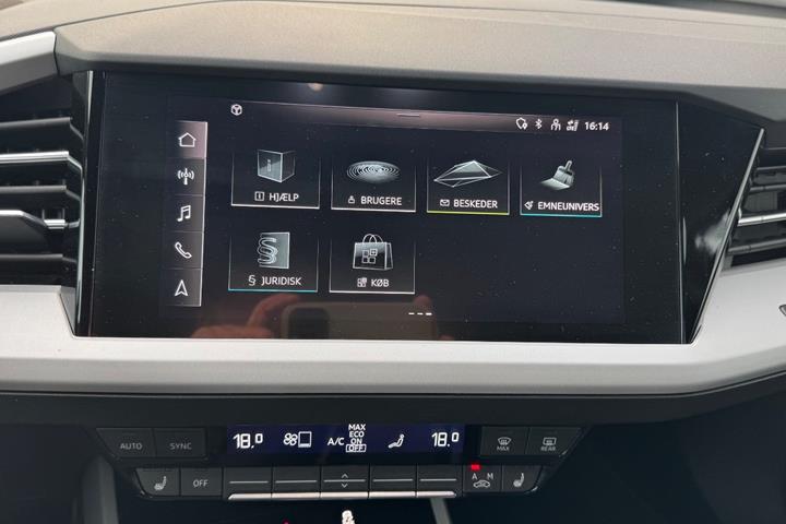 Sort Audi Q4 e-tron fra 2024