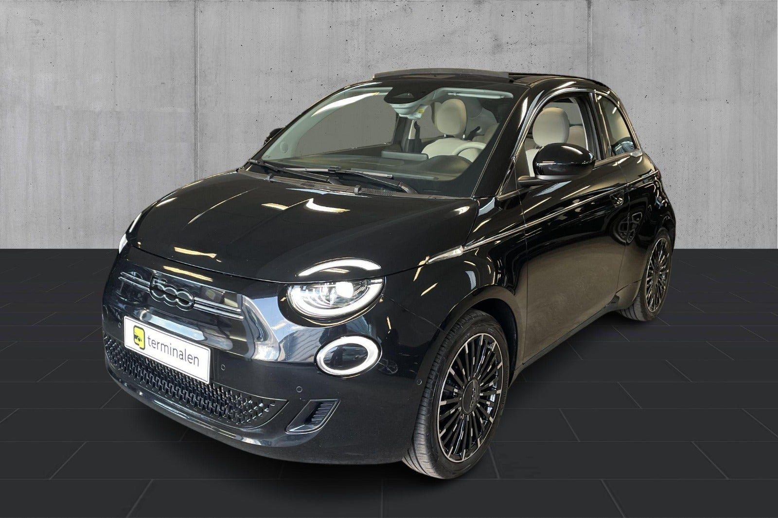 Fiat 500e 42 la Prima by Bocelli Cabrio